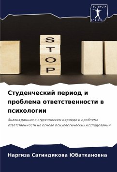 Cover Studencheskij period i problema otwetstwennosti w psihologii