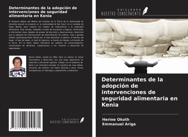 Determinantes de la adopción de intervenciones de seguridad alimentaria en Kenia