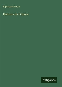 Cover Histoire de l'Opéra
