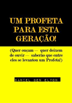 Cover Um Profeta Para Esta Geração! (eBook, PDF)