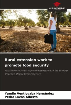 Cover Rural extension work to promote food security