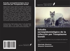 Cover Estudio seroepidemiológico de la infección por Toxoplasma Gondii