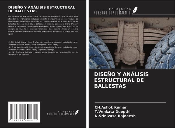 DISEÑO Y ANÁLISIS ESTRUCTURAL DE BALLESTAS DISEÑO Y ANÁLISIS ESTRUCTURAL DE BALLESTAS