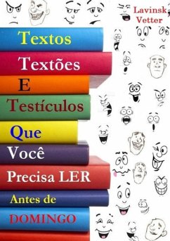 Cover Textos, Textões E Testículos Que Você Precisa Ler Antes De Domingo (eBook, PDF)