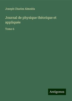 Journal de physique théorique et appliquée - Almeida, Joseph Charles