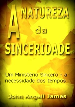 Cover A Natureza Da Sinceridade (eBook, ePUB)