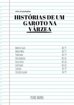 Cover Histórias De Um Garoto Na Várzea (eBook, ePUB)