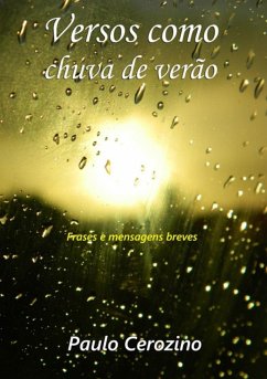Cover Versos Como Chuva De Verão (eBook, PDF)