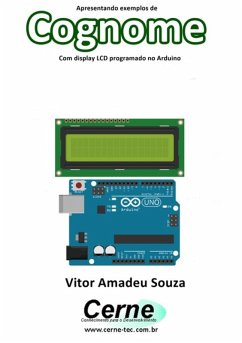 Cover Apresentando Exemplos De Cognome Com Display Lcd Programado No Arduino (eBook, PDF)
