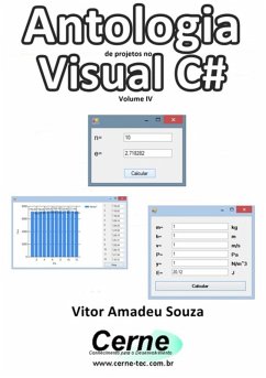 Antologia De Projetos No Visual C# Volume Iv (eBook, PDF) - Souza, Vitor Amadeu