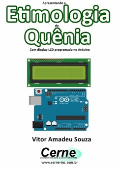Cover Apresentando A Etimologia Do Quênia Com Display Lcd Programado No Arduino (eBook, PDF)