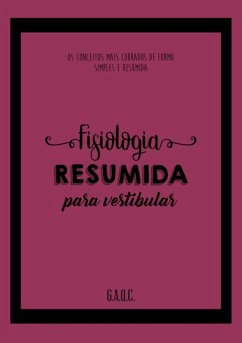 Cover Fisiologia Resumida Para Vestibular (eBook, PDF)