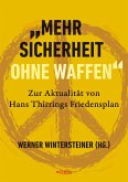 "Mehr Sicherheit ohne Waffen" (eBook, ePUB)