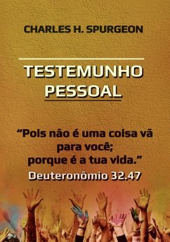 Cover Testemunho Pessoal (eBook, ePUB)