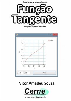 Estudando E Plotando Uma Função Tangente Programado Em Visual C# (eBook, PDF) - Souza, Vitor Amadeu