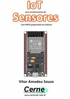 Cover Iot Para Monitoramento De Sensores Com Esp32 Programado Em Arduino (eBook, PDF)