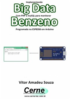 Implementando Big Data Com Php E Mysql Para Monitorar Benzeno Programado No Esp8266 Em Arduino (eBook, PDF) - Souza, Vitor Amadeu