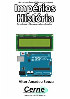 Cover Apresentando Uma Lista Com Os Maiores Impérios Da História Com Display Lcd Programado No Arduino (eBook, PDF)