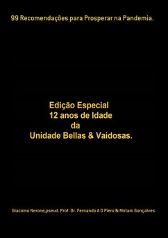 Cover 99 Recomendações Para Prosperar Na Pandemia. (eBook, ePUB)