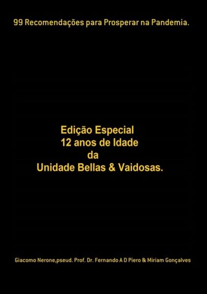 99 Recomendações Para Prosperar Na Pandemia. (eBook, ePUB)
