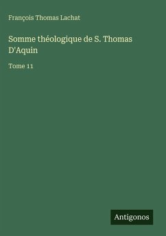 Cover Somme théologique de S. Thomas D'Aquin