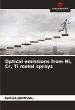 Optical emissions from Ni, Cr, Ti metal... - Bild 1