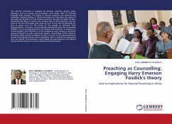 Cover Preaching as Counselling; Engaging Harry Emerson Fosdick's theory
