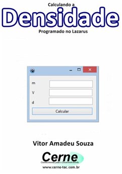 Cover Calculando A Densidade Programado No Lazarus (eBook, PDF)
