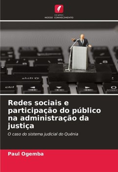 Redes sociais e participação do público na administração da justiça Cover Redes sociais e participação do público na administração da justiça