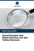 Auswirkungen des Materialismus auf den Tattoo-Konsum Auswirkungen des Materialismus auf den Tattoo-Konsum