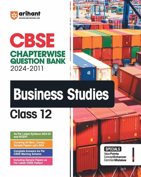 CBSE Chapterwise Business Studies 12th