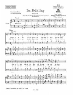 Cover IM FRUEHLING WALZERLIED FUER GE- MISCHTEN CHOR MIT KLAVIERBEGLEITUNG PART. DT