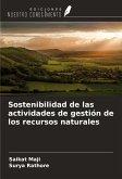 Sostenibilidad de las actividades de gestión de los recursos naturales