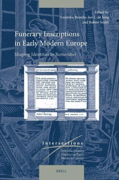Funerary Inscriptions in Early Modern Europe