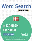 WORD SEARCH IN DANISH FOR ADULTS - IT'S EASY! VOL.1 - DELTA CLASSICS - FIND 2000 CLEVERLY HIDDEN WORDS