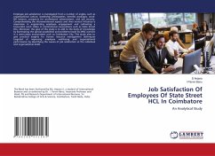 Cover Job Satisfaction Of Employees Of State Street HCL In Coimbatore