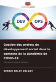 Gestion des projets de développement social dans le contexte de la pandémie de COVID-19