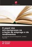 O papel das microempresas na criação de emprego e de rendimentos