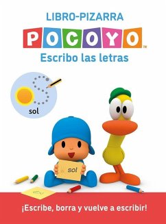 Cover Pocoyó. Lectoescritura - Escribo las letras. (Libro-pizarra)