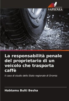 Cover La responsabilità penale del proprietario di un veicolo che trasporta caffè