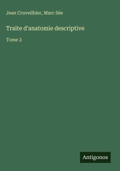 Cover Traite d'anatomie descriptive
