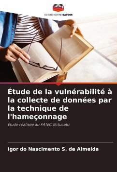 Cover Étude de la vulnérabilité à la collecte de données par la technique de l'hameçonnage