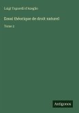 Essai théorique de droit naturel
