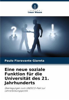 Cover Eine neue soziale Funktion für die Universität des 21. Jahrhunderts