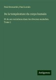 De la température du corps humain De la température du corps humain