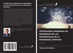 Cover TECNOLOGÍAS MODERNAS DE ENSEÑANZA DE LAS MATEMÁTICAS EN LA ENSEÑANZA SUPERIOR