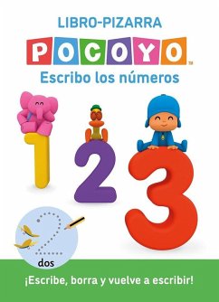 Cover Pocoyó. Lectoescritura - Escribo los números. (Libro-pizarra)