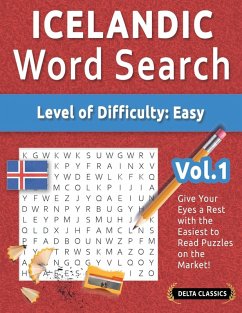 ICELANDIC WORD SEARCH - LEVEL OF DIFFICULTY - Best Activity Books