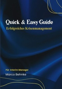 Cover Quick & Easy Guide Erfolgreiches Krisenmanagement