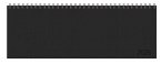 Tischkalender quer Professional Premium 2026 schwarz